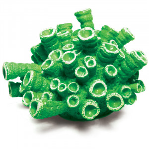 Коралл искусственный "Эусмилия", зеленый 95*95*55мм