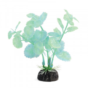 Растение светящееся "Щитолистник", зеленое, 100мм
