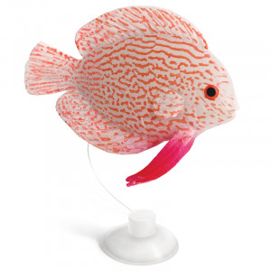 Рыбка декоративная силиконовая "Тиляпия", 97*140*25мм, (блистер)