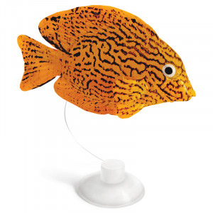 Рыбка декоративная силиконовая "Гурами", 97*140*25мм, (блистер)
